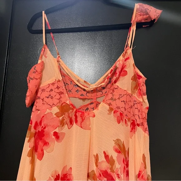 Free People Intimately Monday Morning Trapeze Floral Slip Dress - Picture 6 of 6